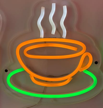 Hot Cup Neon Sign